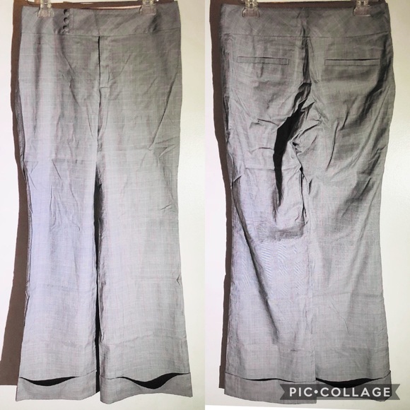Banana Republic Pants - Banana Republic Harrison pinstripe plaid pant sz6